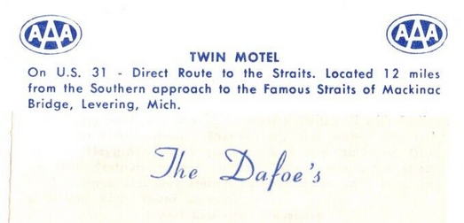Twin Motel - Old Post Card (newer photo)